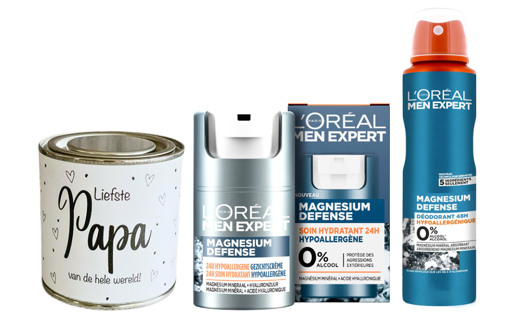 Men Expert Cadeauset Magnesium Papa