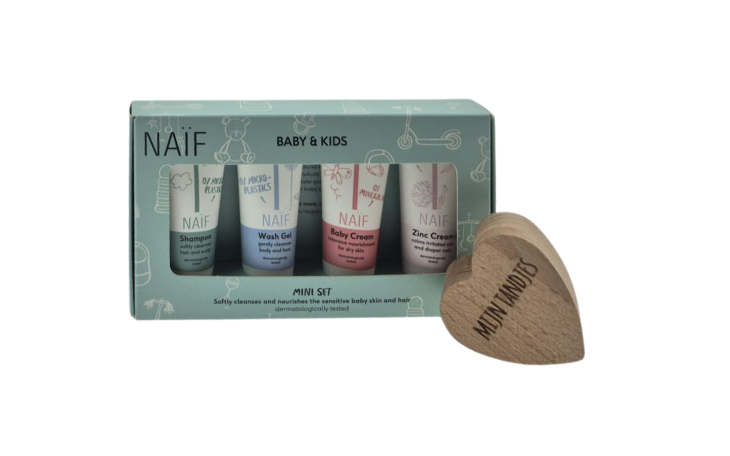 Naif Baby Mini Cadeauset met Bewaardoosje Tanden