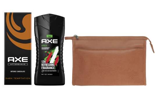 Axe Cadeauset Africa Temptation met toilettas