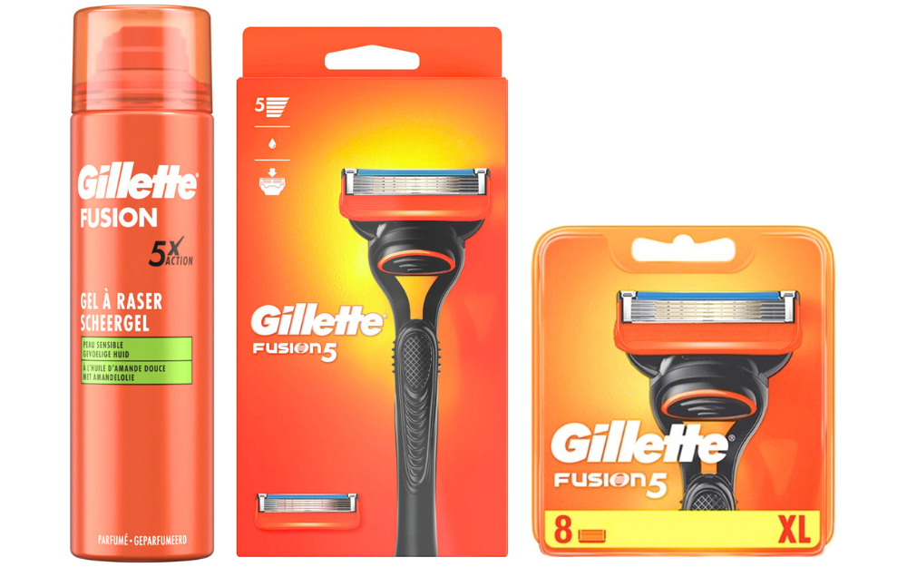 Gillette Cadeauset Scheerset Fushion5