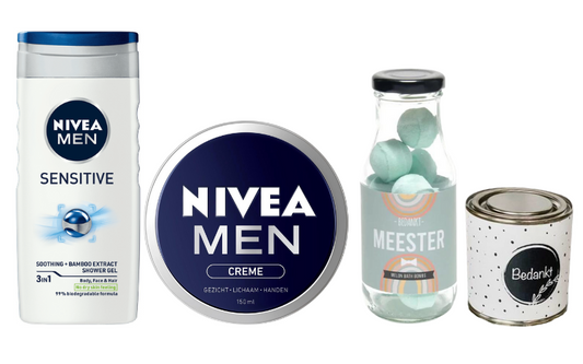 Nivea Cadeauset Meester Bedankt