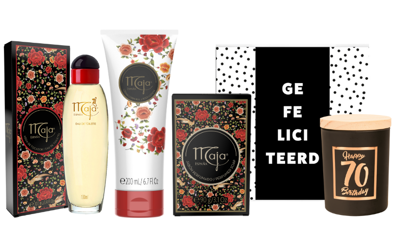 Maja Cadeauset Body & Zeep 70 jaar