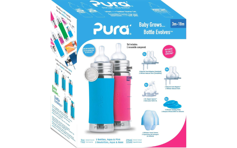 Pura Starterset 325ml Aqua/Pink