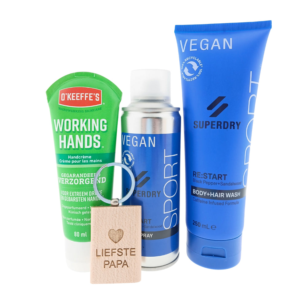 Superdry Body Re:Start met O'Keeffe's Sleutelhanger Papa