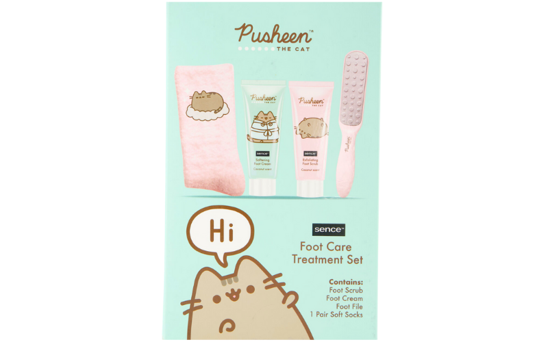 Pusheen Cadeauset Foot Care Treatment