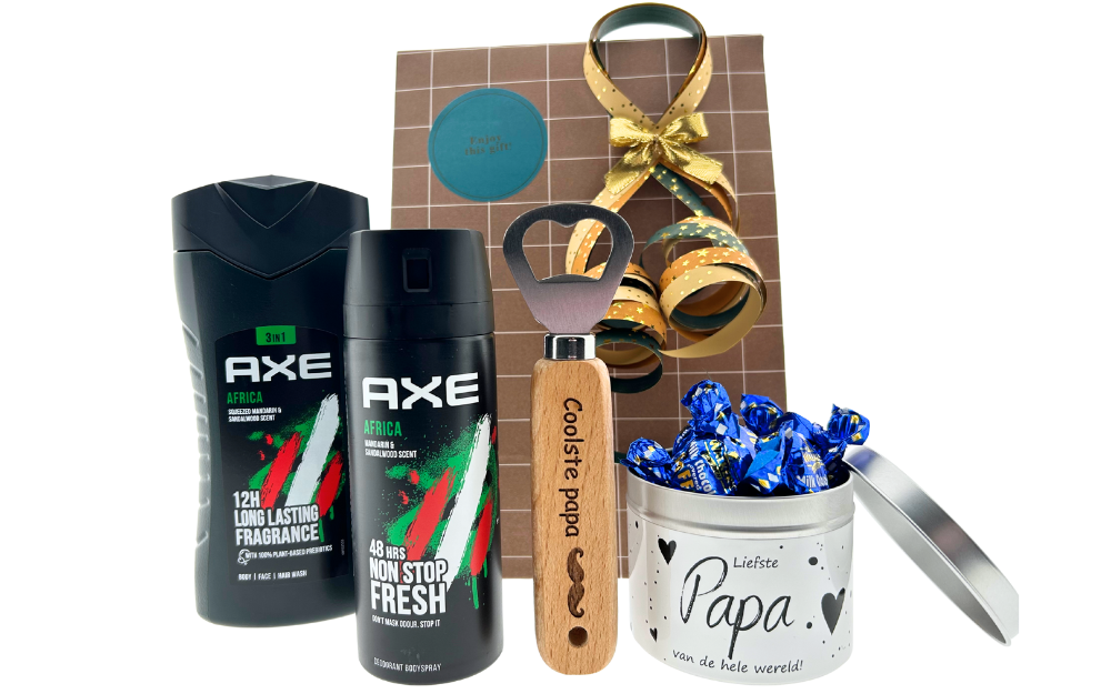 Axe Cadeauset Africa Flesopener Papa