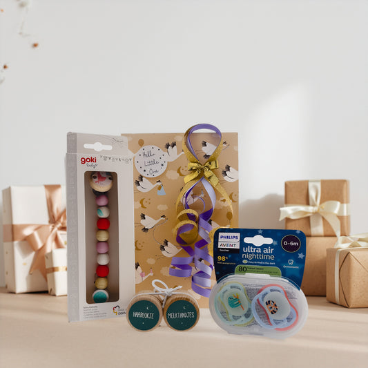 Avent Kraamcadeauset met verschillende accessoires