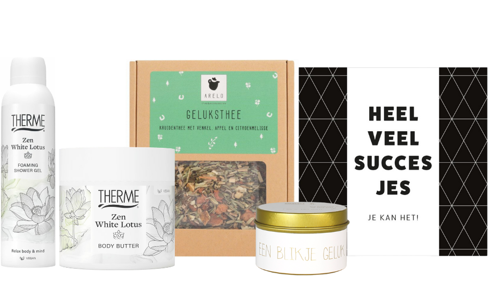 Therme Cadeauset Zen White Lotus Geluk Thee & Chocolade