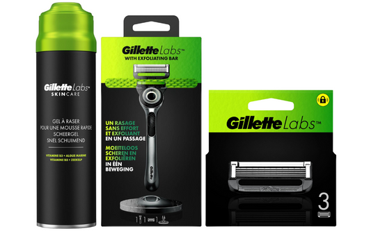 Gillette Cadeauset Scheerset Labs