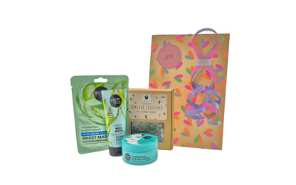 Organic Shop Cadeauset – Verwenmoment met Zomerse Thee & Maskers