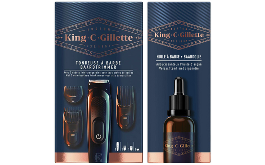 Gillette Cadeauset King Baard trim + Olie