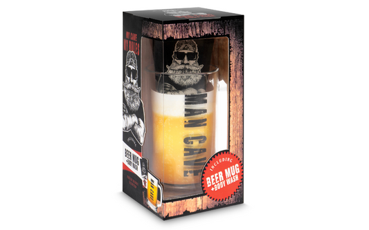 Source Balance Cadeauset Man Cave met Bierglas