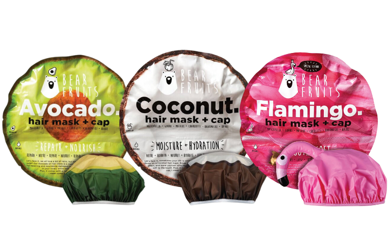 Bear Fruits Gift Set Hair Masks