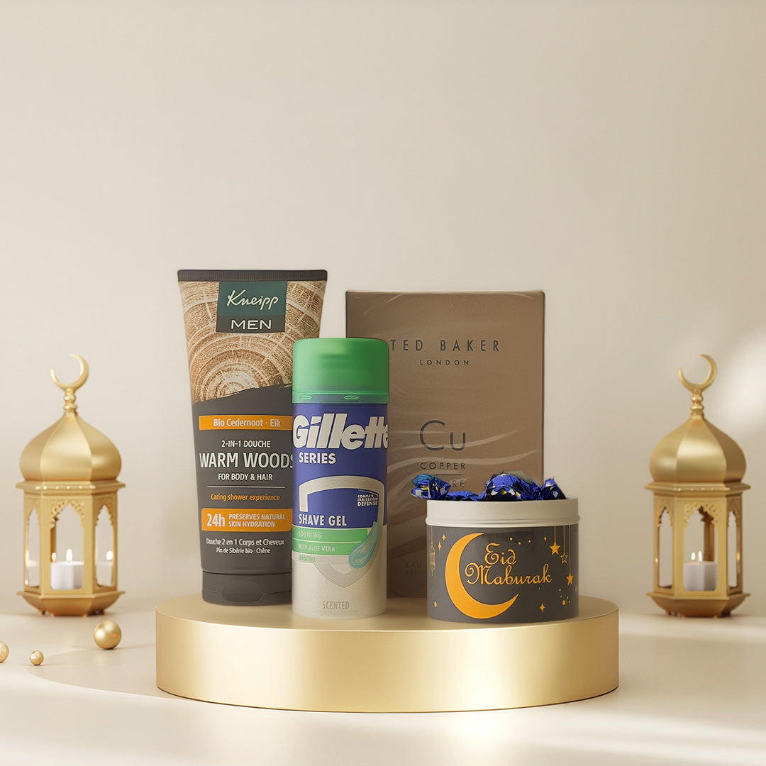 Ted Baker Cadeauset Ramadan Suikerfeest Men Eau de Toilette Cu Copper, Kneipp & Gillette