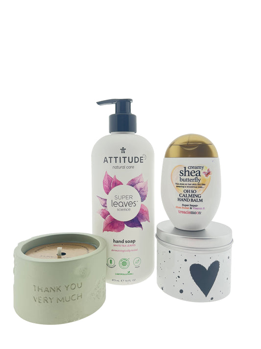 Attitude Cadeauset Bedankt met Luxe Kaars