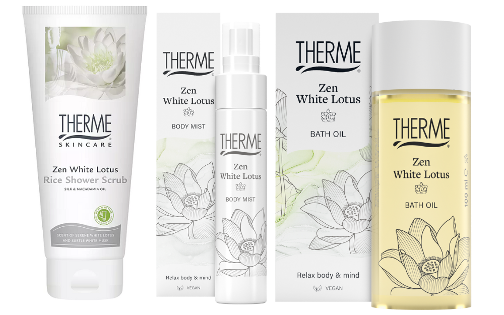 Therme Gift Set Zen White Lotus Bath