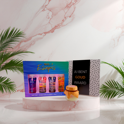 So...? Escapes Cadeauset met Mini Set - Chocoladewens & Kaarsje