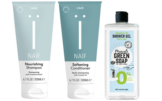 Naif Cadeauset Hair Compleet & Marcel's Green Soap