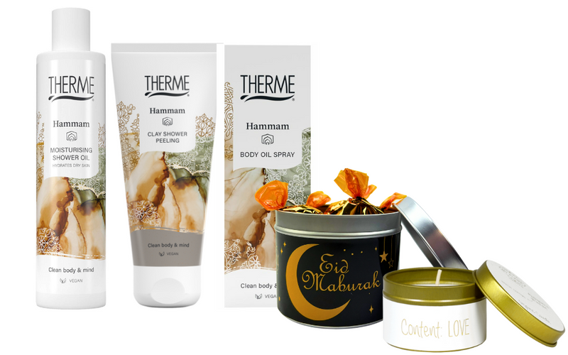 Therme Cadeauset Ramadan Suikerfeest Hammam Shower Oil & Scrub & Body Oil