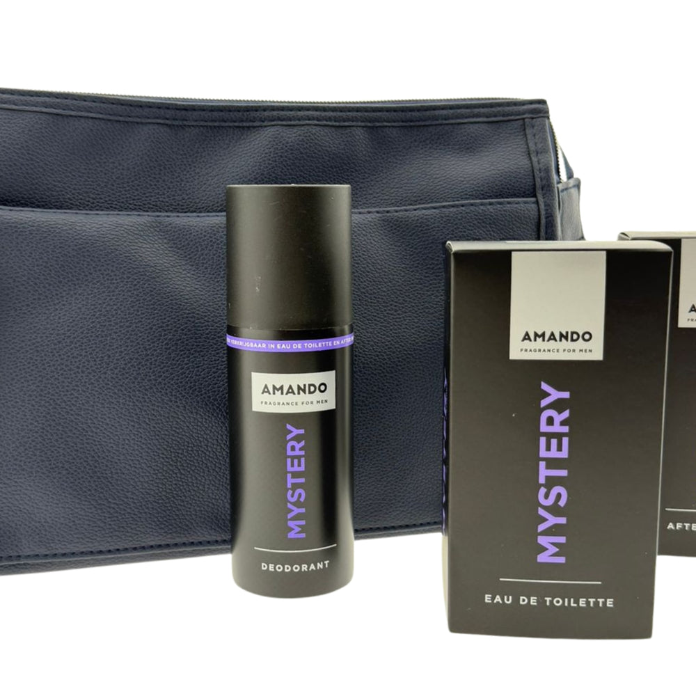 Amando Mystery Cadeauset Toilettas & Sleutelhanger Papa