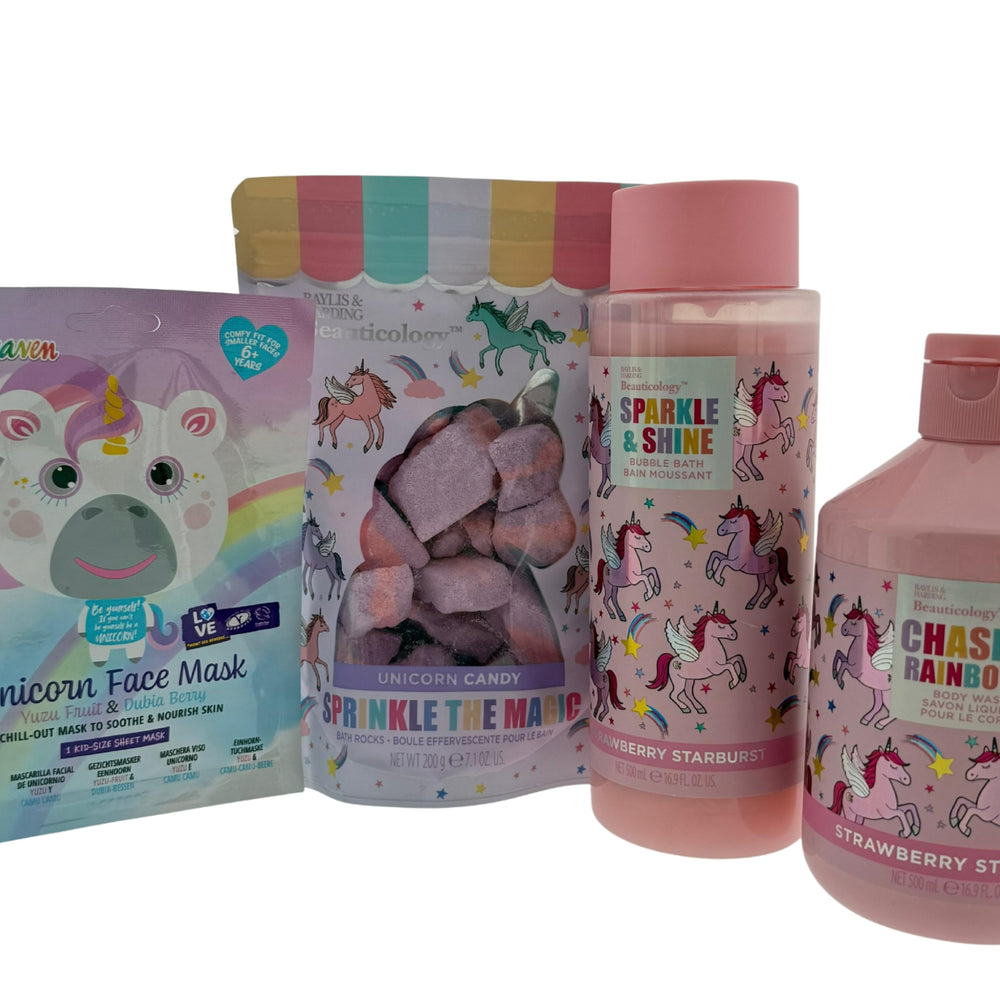 Unicorn Cadeauset Douche & Bad Complete Set met Masker