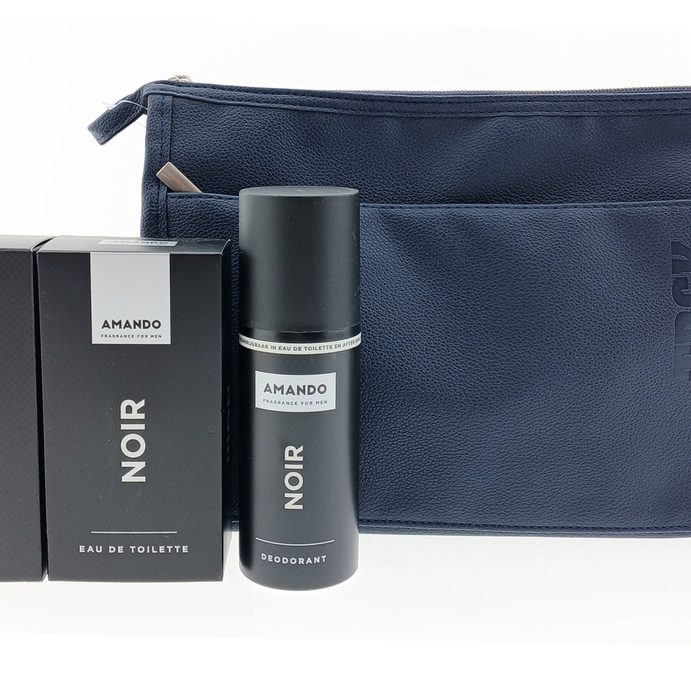 Amando Noir Cadeauset met Toilettas