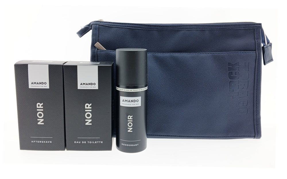 Amando Noir Cadeauset met Toilettas