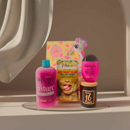 Treaclemoon Cadeauset Sweet 16 Raspberry
