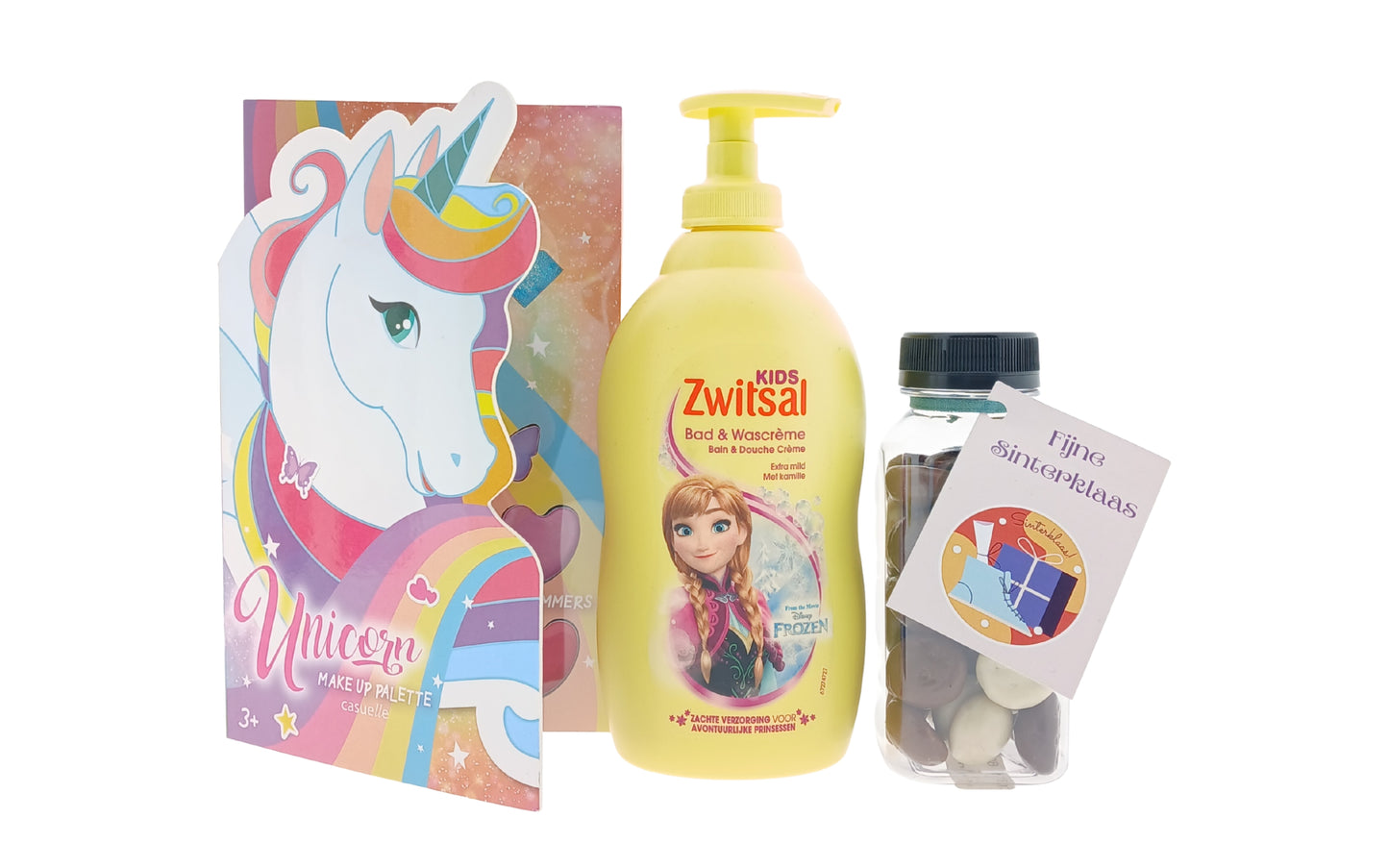 Zwitsal Girls Cadeauset Unicorn Make-Up Palette en Kruidnoten - Sinterklaas