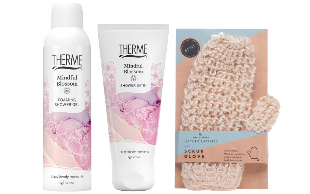Therme Gift Set Mindful Blossom Shower 