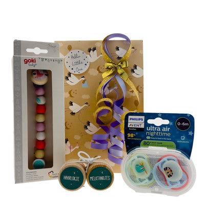 Avent Kraamcadeauset met verschillende accessoires