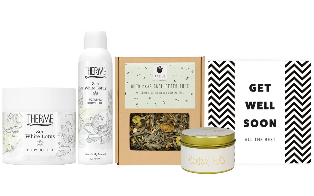 Therme Cadeauset Zen White Lotus Beterschap Thee & Chocolade