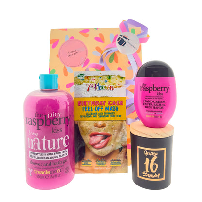 Treaclemoon Cadeauset Sweet 16 Raspberry