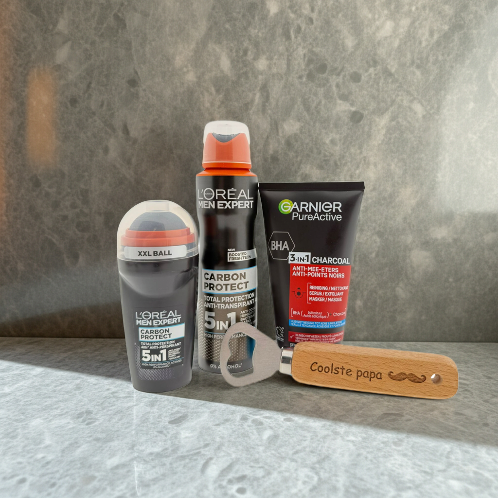 Loreal Men Expert Carbon Gezichtsverzorging Cadeauset Coolste Papa