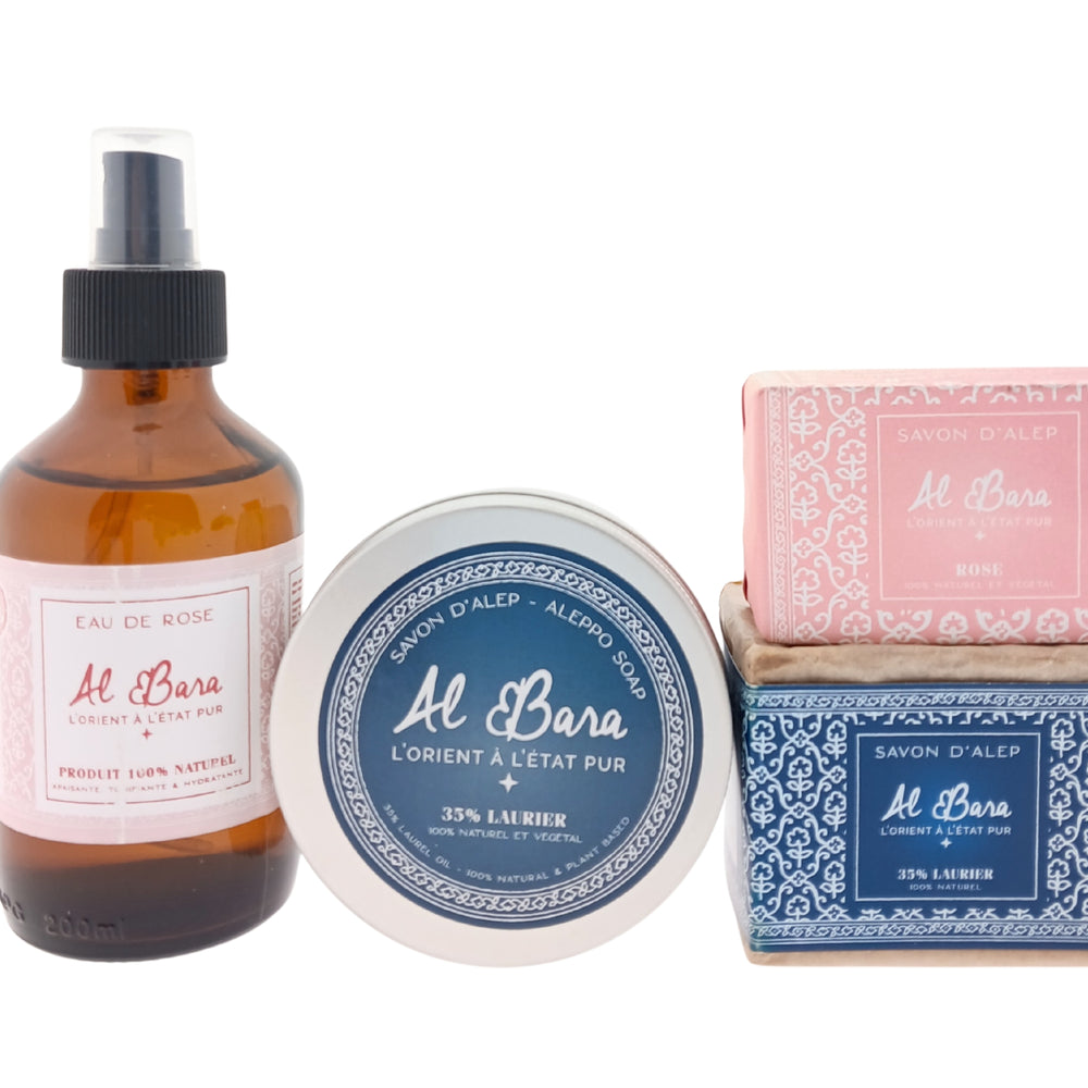 Al Bara Cadeauset Rozenwater & Laurier Zeep