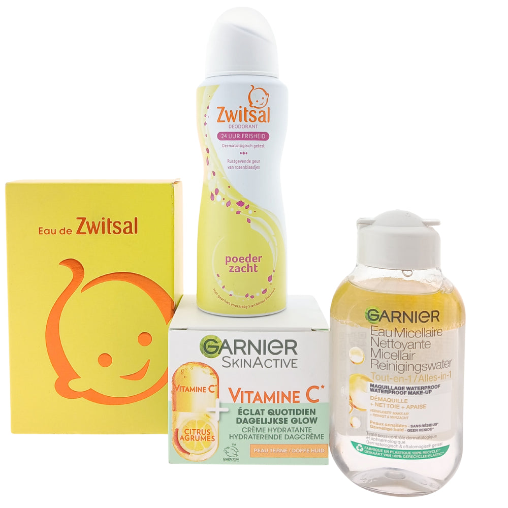 Zwitsal Eau de toilette & Deo Cadeauset met Dagcreme en Micellar Water