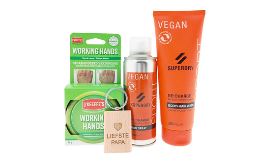 Superdry Body Re:Charge met O'Keeffe's Sleutelhanger Papa