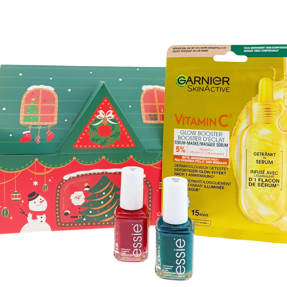 Essie Cadeauset Nagellak Kerst met Garnier Masker