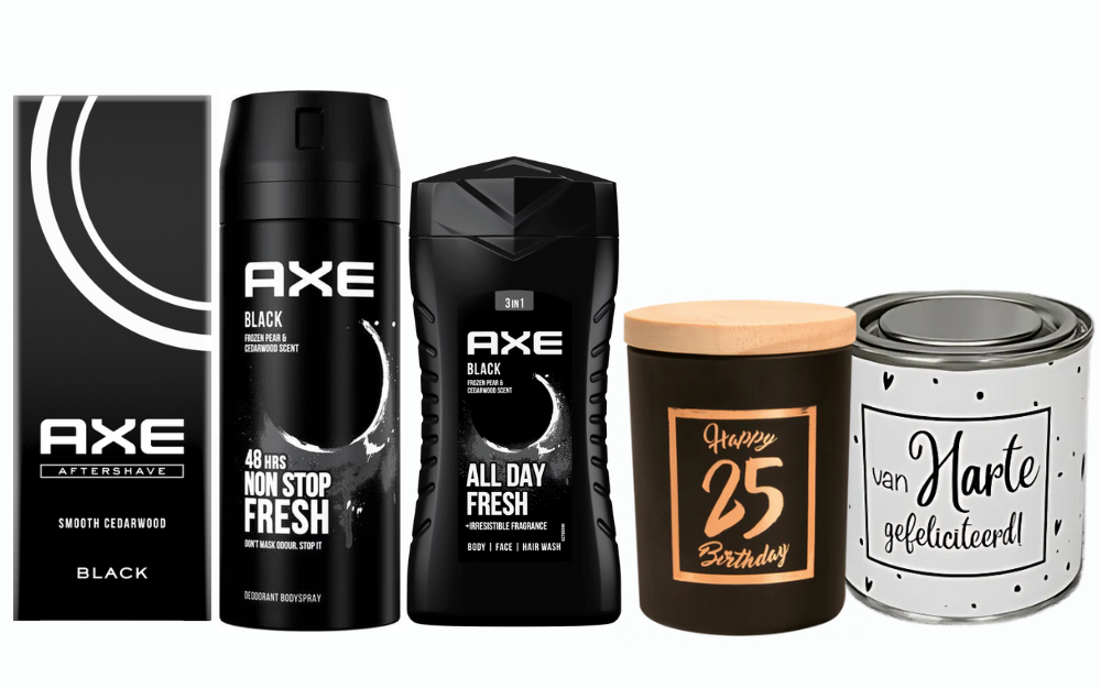 Axe Cadeauset Black Verjaardag 25Jaar