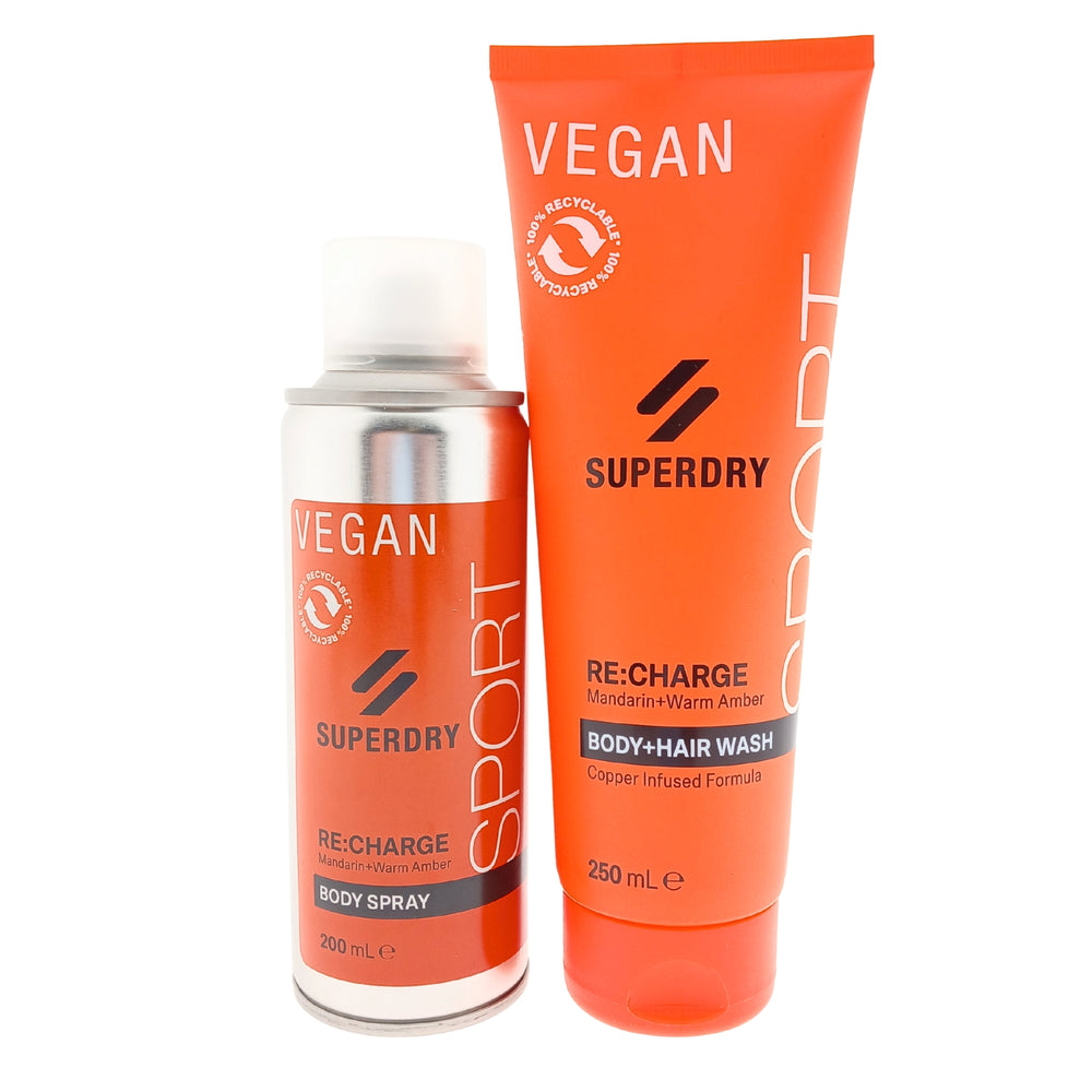 Superdry Body Re:Charge Cadeauset Deo & Douche