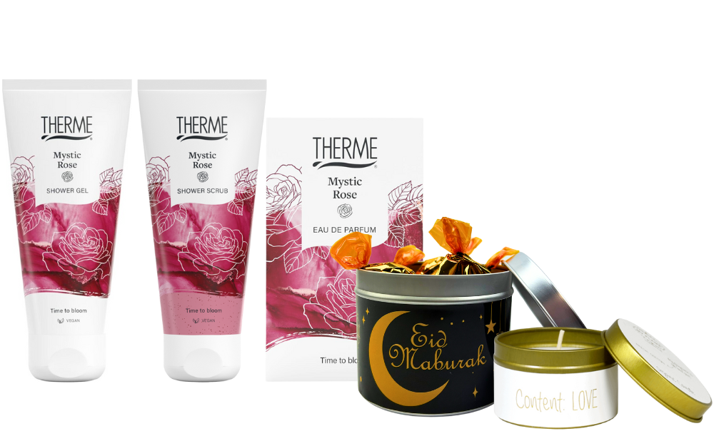 Therme Cadeauset Ramadan Suikerfeest Mystic Rose Parfum & Shower & Scrub
