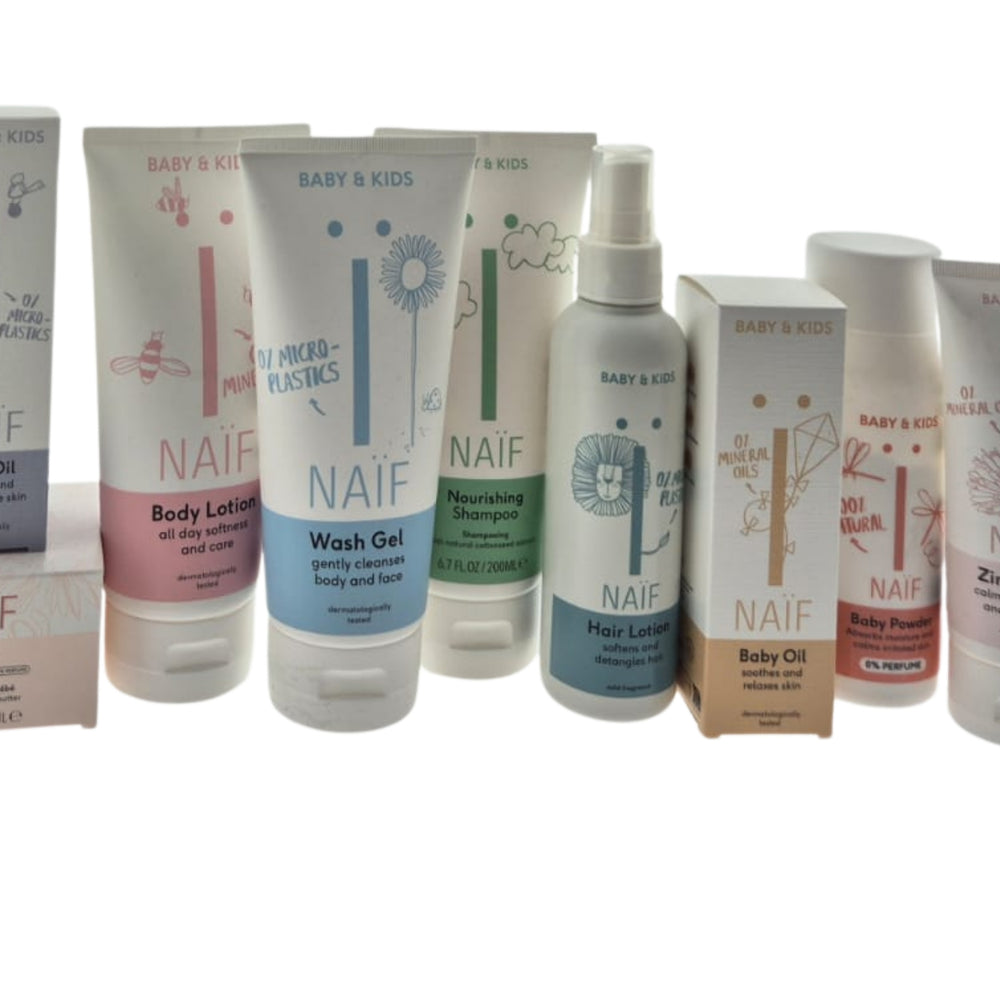 Naif Baby Luxe en Complete Verzorgings Cadeauset