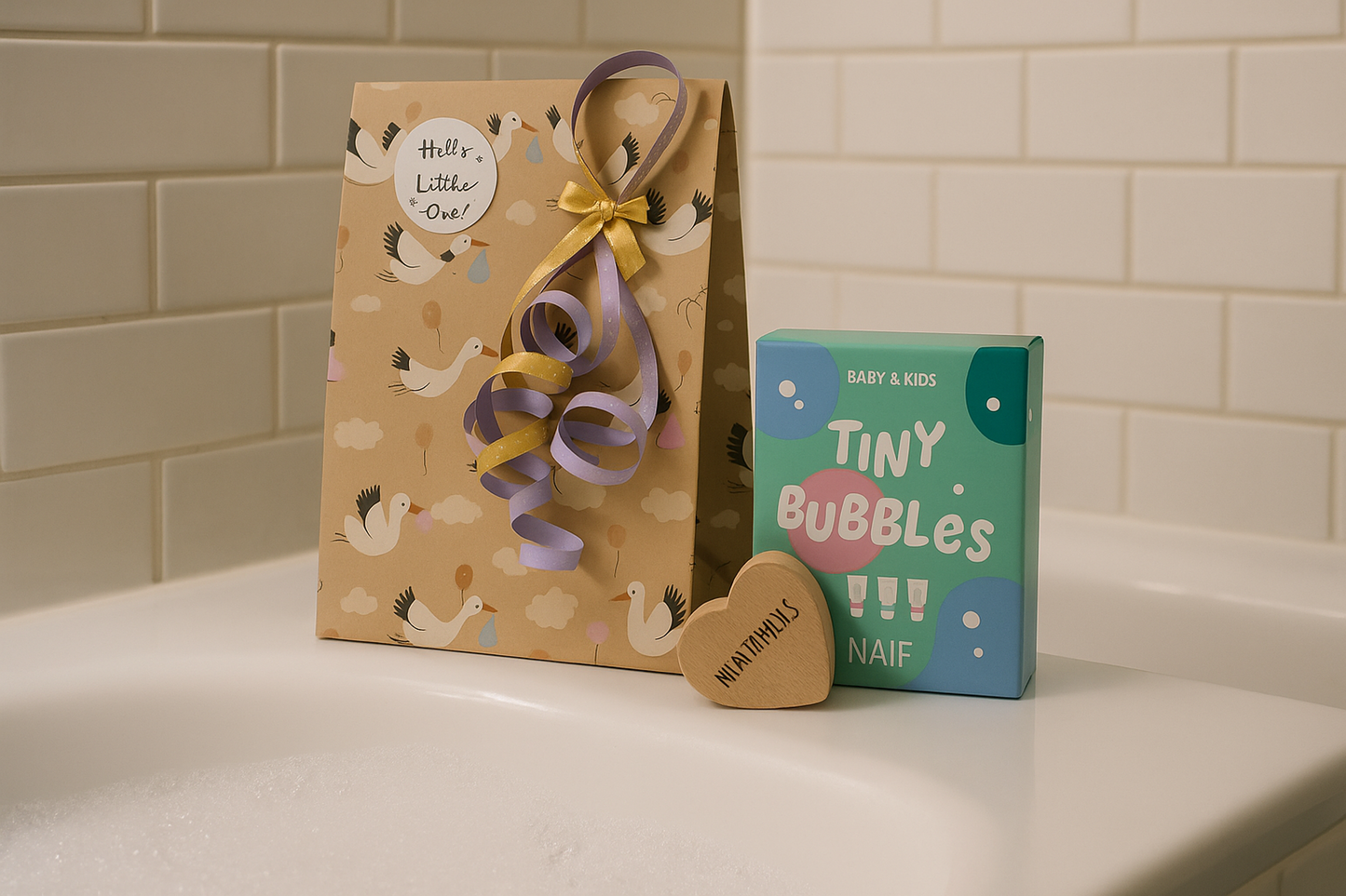 Naif Baby & Kids Cadeauset Mini set & Bewaardoosje voor tanden