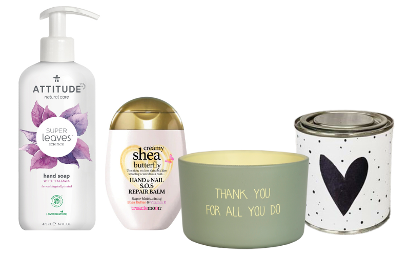 Attitude Cadeauset Bedankt met Luxe Kaars