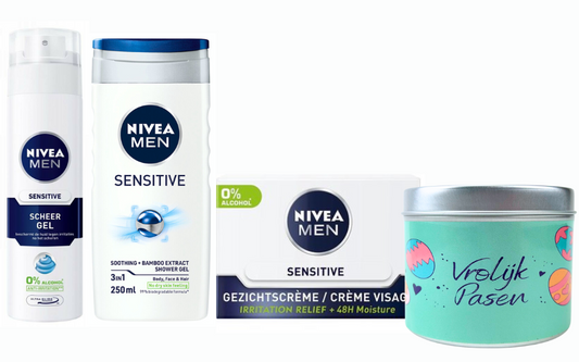 Nivea Cadeauset Men Pasen Sensitive