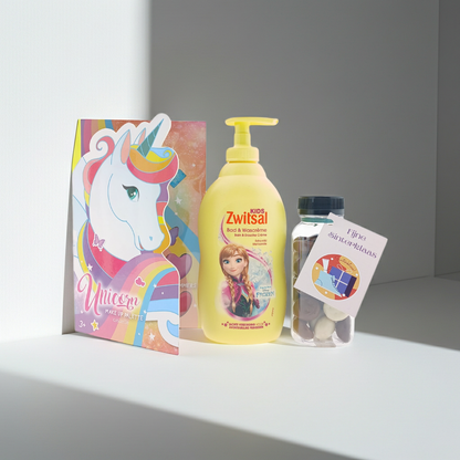Zwitsal Girls Cadeauset Unicorn Make-Up Palette en Kruidnoten - Sinterklaas