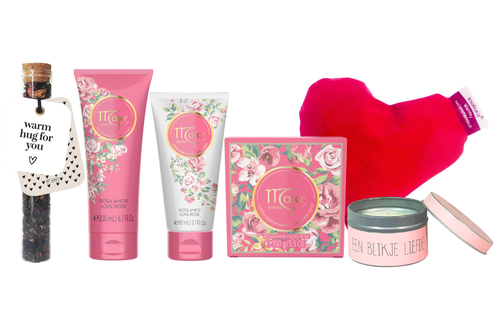 Maja Cadeauset Rose Love Liefde & Thee