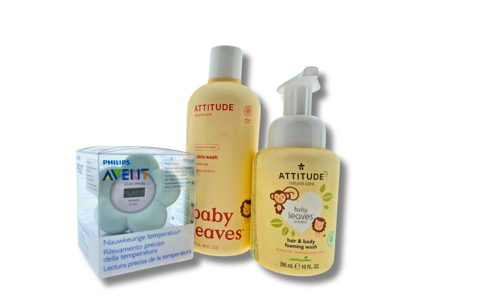 Attitude Cadeauset Douche & Bad met Avent Bad thermometer