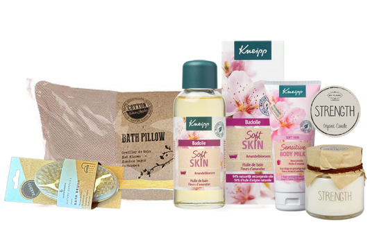 Kneipp Cadeauset Soft Skin Badborstel & Badkussen