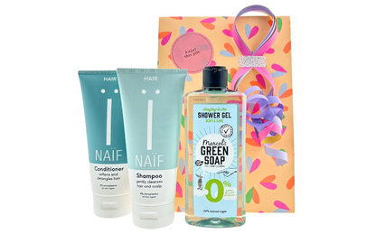 Naif Cadeauset Hair Compleet & Marcel's Green Soap